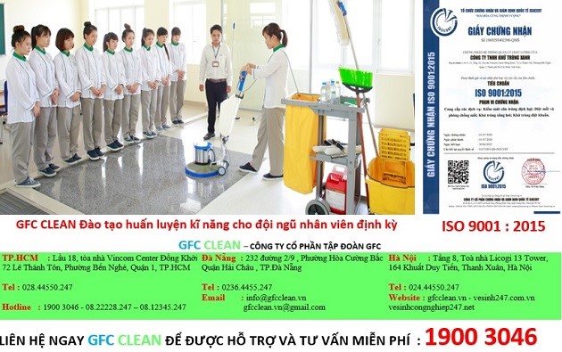 Dịch vụ vệ sinh công ty không gian sạch