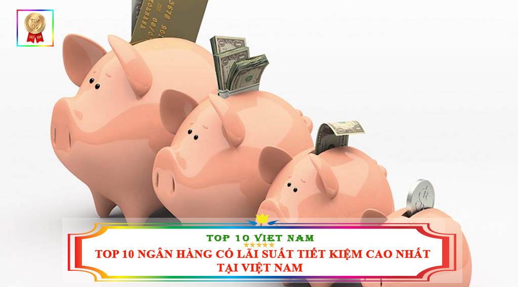 TOP 10 NGÂN HÀNG CÓ LÃI SUẤT TIẾT KIỆM CAO NHẤT TẠI VIỆT NAM 