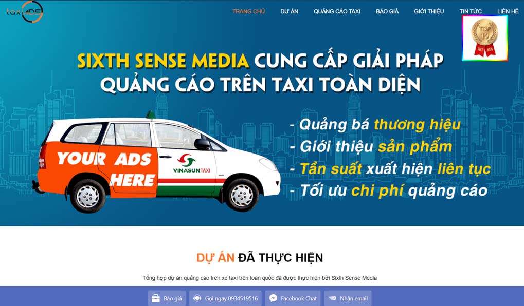 Top 10 Công Ty Dịch Vụ Quảng Cáo Trên Taxi Uy Tín, Giá Rẻ