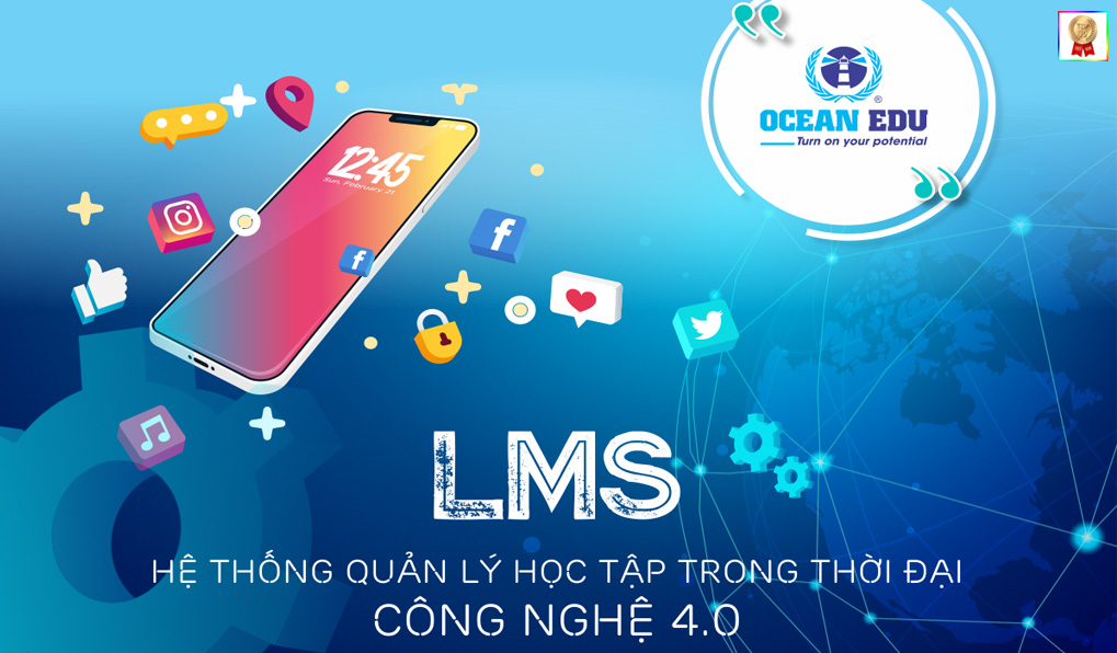 ứng dụng lms của ocean edu