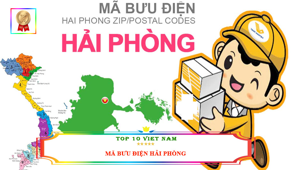 Mã bưu điện Hải Phòng 2021 mới nhất Mã bưu điện Hải Phòng 2021 mới nhất