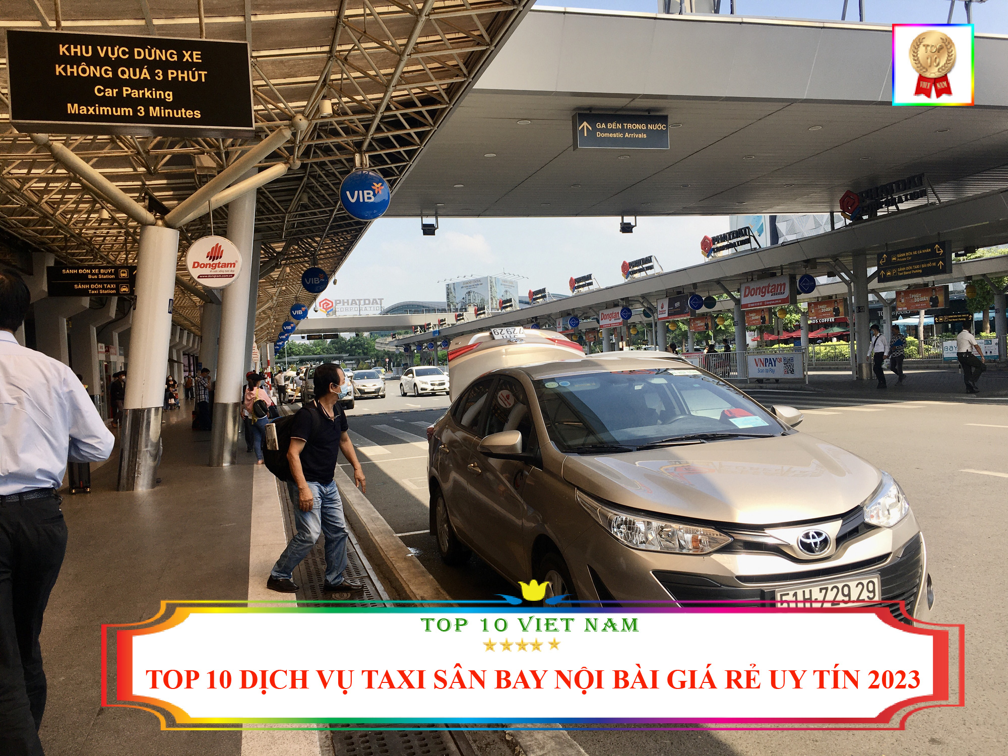 Top 10 Dịch Vụ Taxi Sân Bay Nội Bài Giá Rẻ Uy Tín 