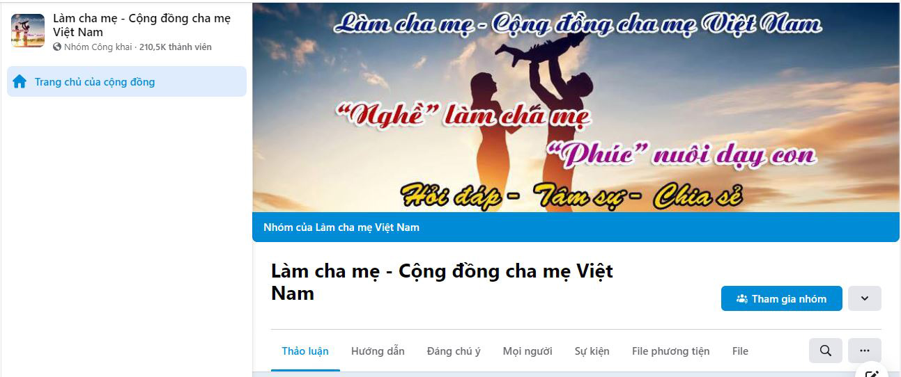 Nhóm làm cha mẹ