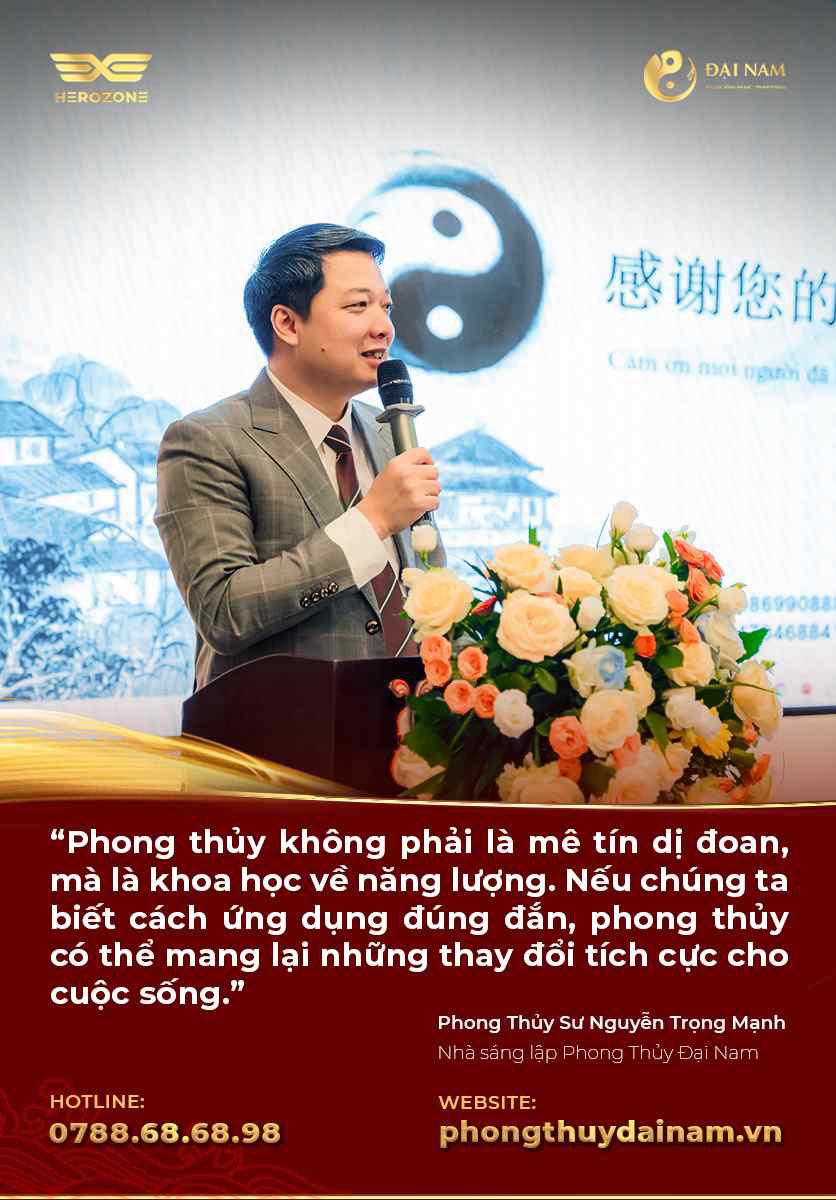 Phong thuỷ sư Nguyễn Trọng Mạnh Phong thuỷ sư Nguyễn Trọng Mạnh