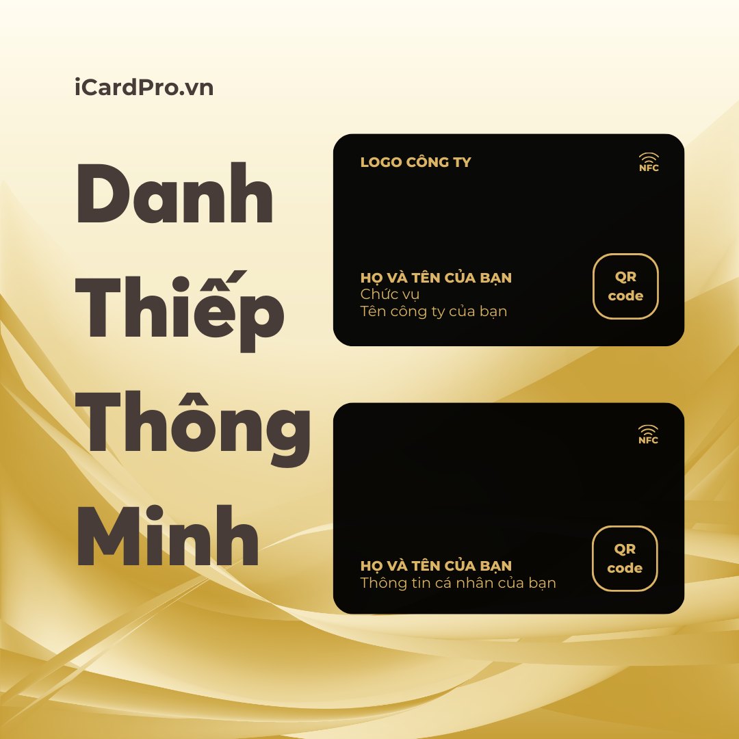 Danh thiếp điện tử thông minh icardpro Danh thiếp điện tử thông minh icardpro